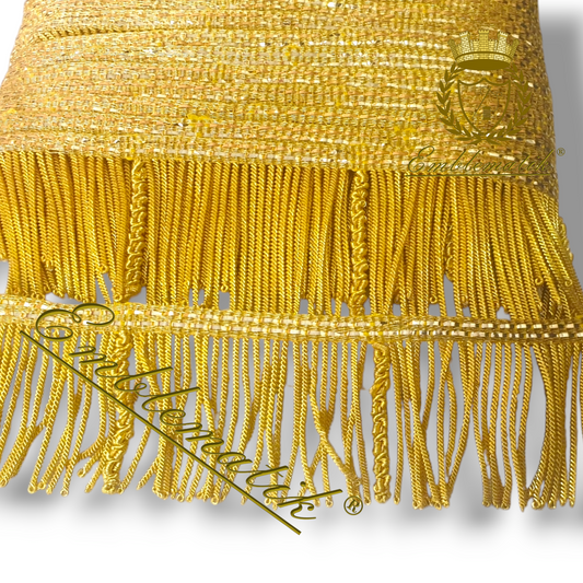 Bullion/Metal Wire Fringe Rich design