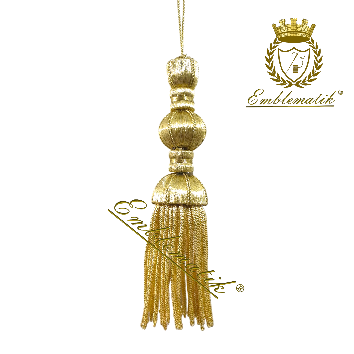 Bullion/Metallic Tassel 17cm