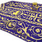 Roman Chasuble Purple Metallic Embroidered Agnus Dei