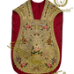 Roman Chasuble Richly Embroidered with Silk & Metallic Threads.