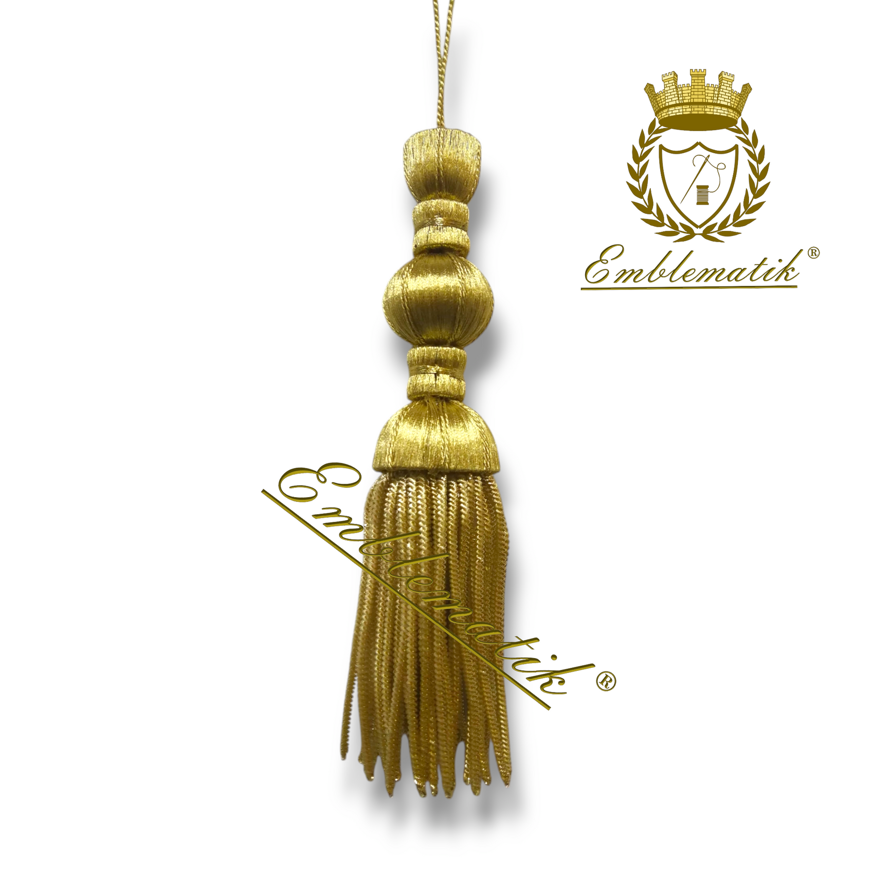 Bullion/Metallic Tassel 17cm