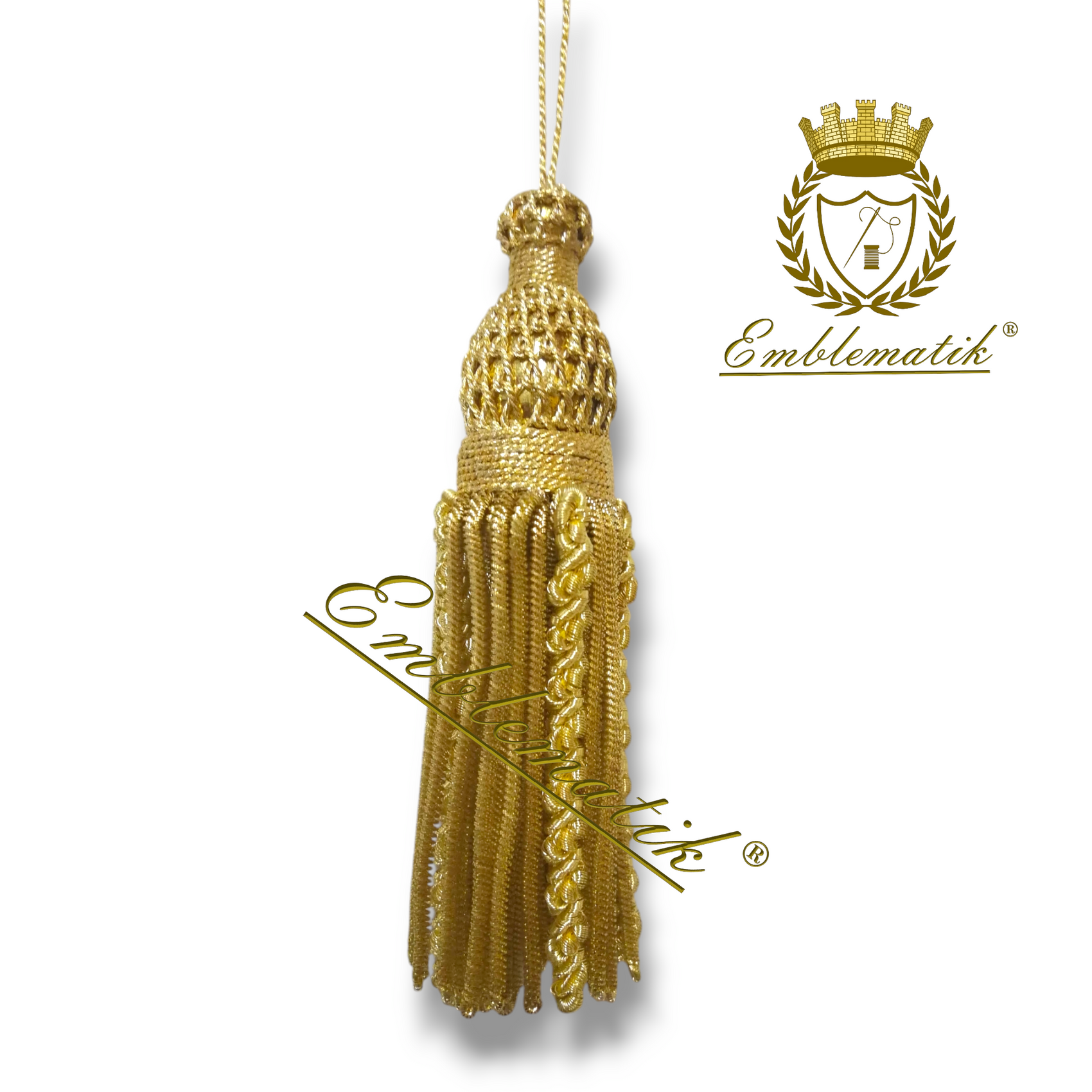 Bullion/Metallic Tassel 12cm