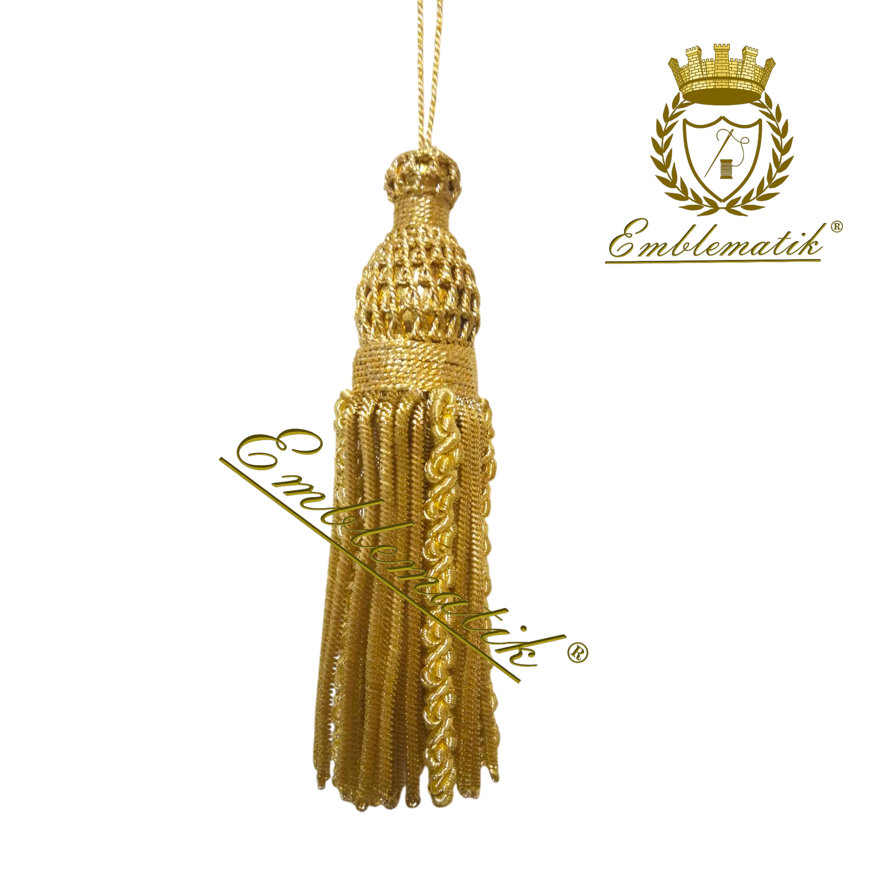 Bullion/Metallic Tassel 12cm