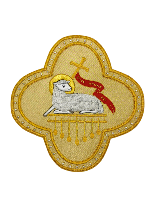 Hand Embroidered (Agnus Dei) Emblem