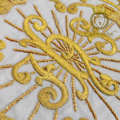 Exquisite Hand-Embroidered Latin Chasuble