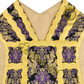 Floral Purple Roman Chasuble Low Mass Set