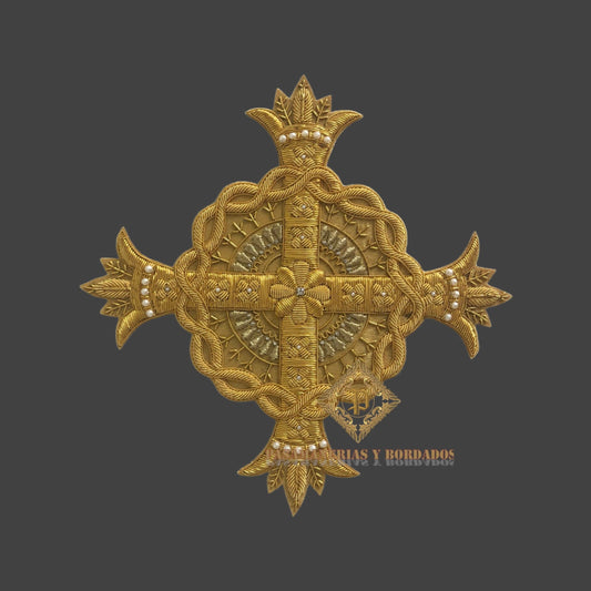 Elegant Design Cross for Liturgical Vestments