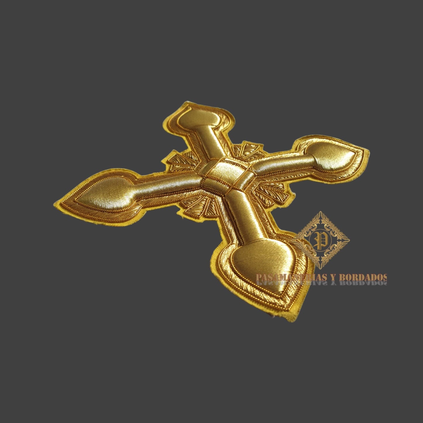 Metallic Cross for Liturgical Vestments