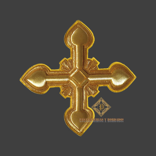 Metallic Cross for Liturgical Vestments