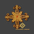 Liturgical Cross Handmade Embroidered