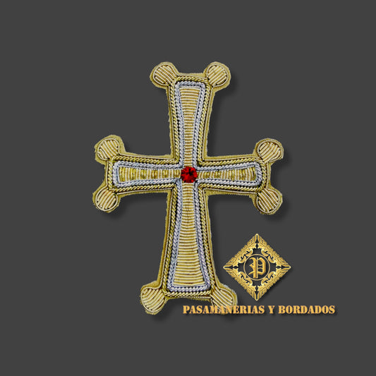 Liturgical Cross Handmade Embroidered