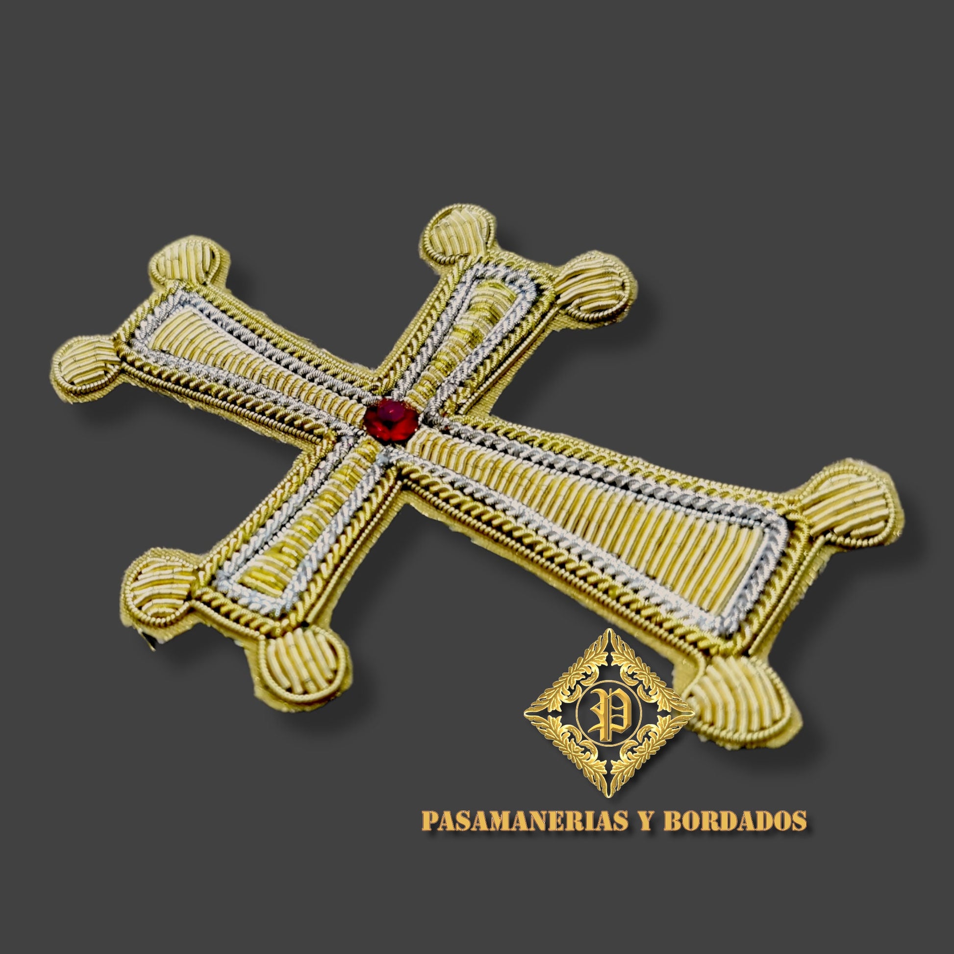 Liturgical Cross Handmade Embroidered